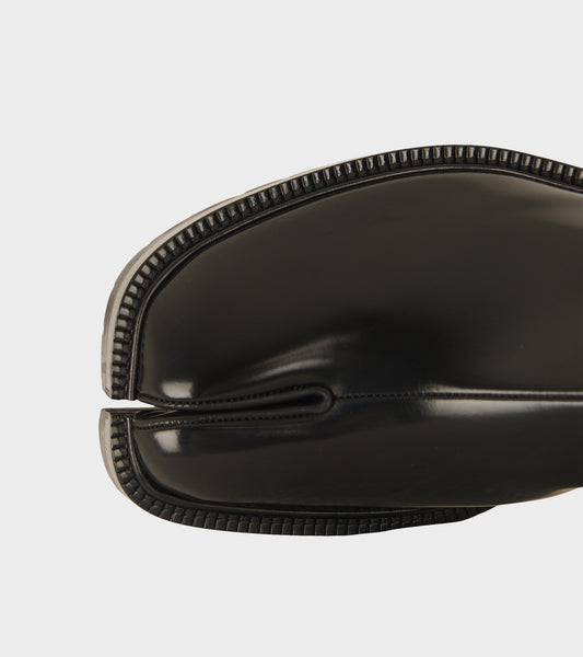 Tabi Country Leather Chelsea Boots Black