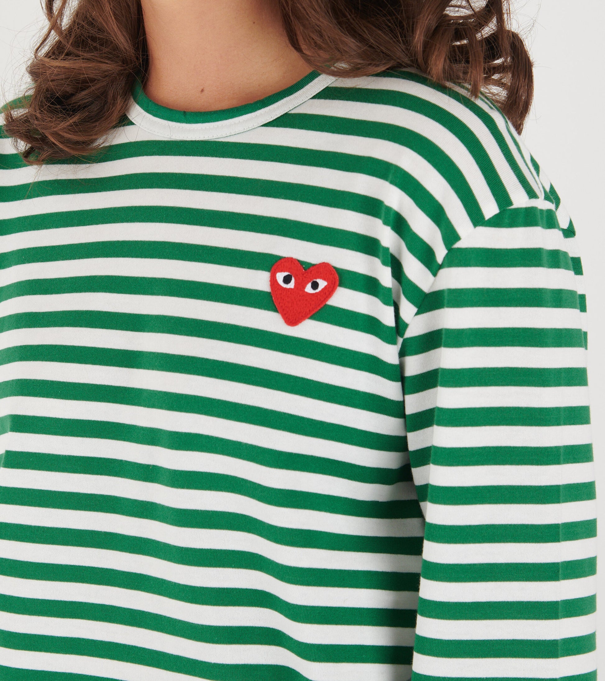 U Striped LS T-shirt Green