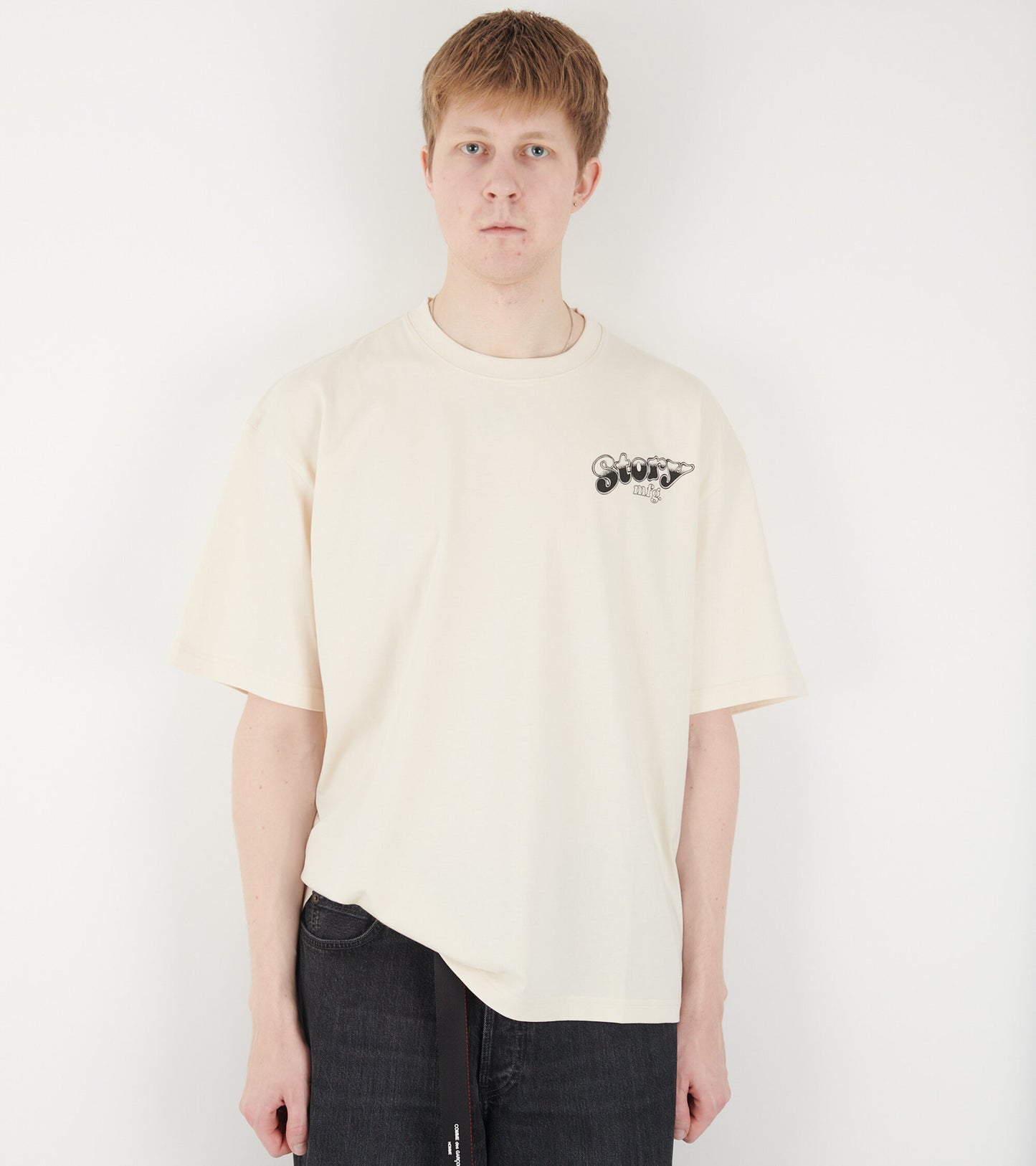 Grateful Tee S/S Ecru Compost