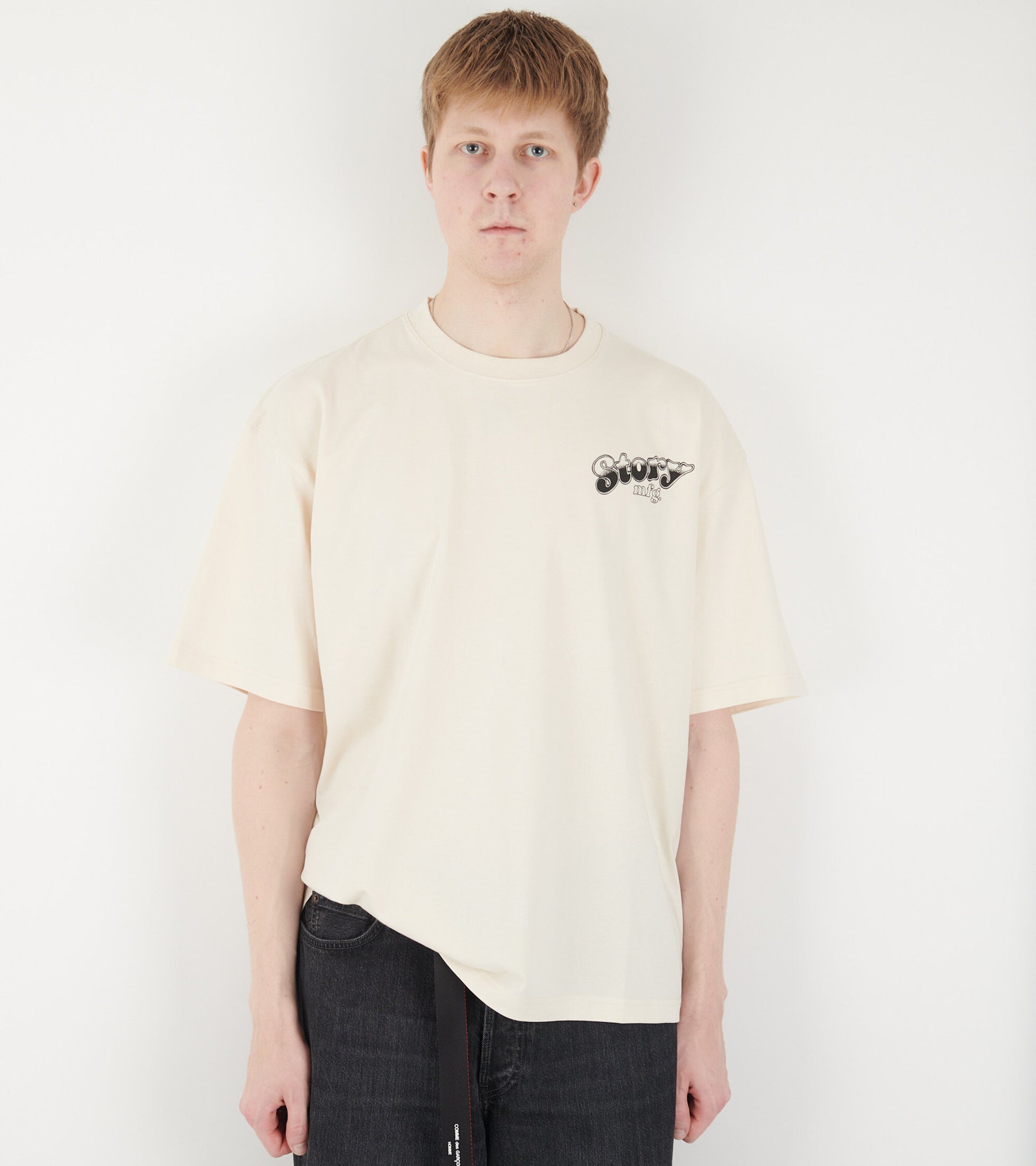 Grateful Tee S/S Ecru Compost