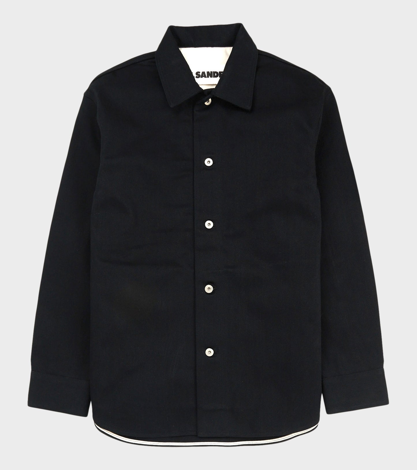 New Denim Washed Shirt Black
