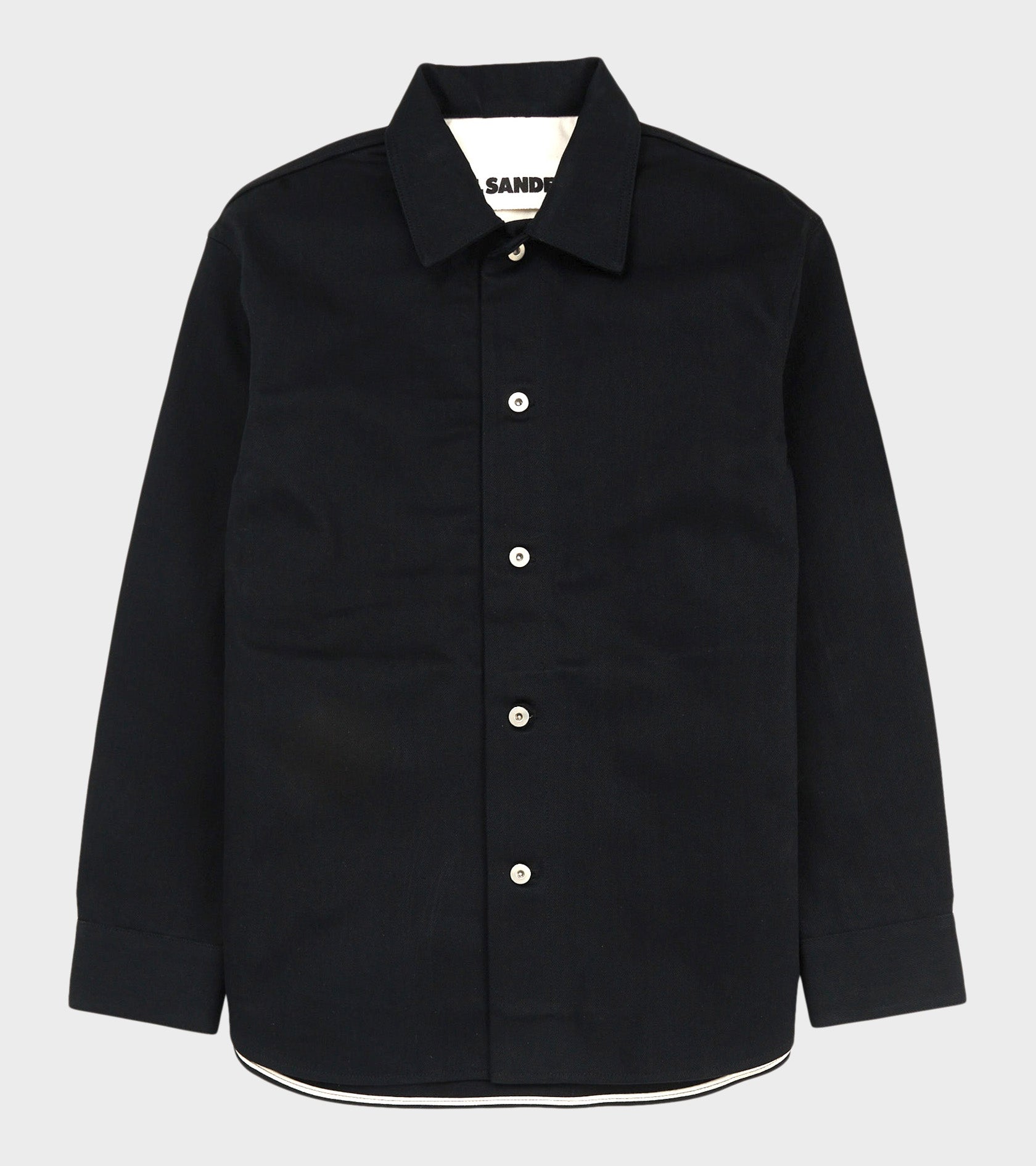 New Denim Washed Shirt Black
