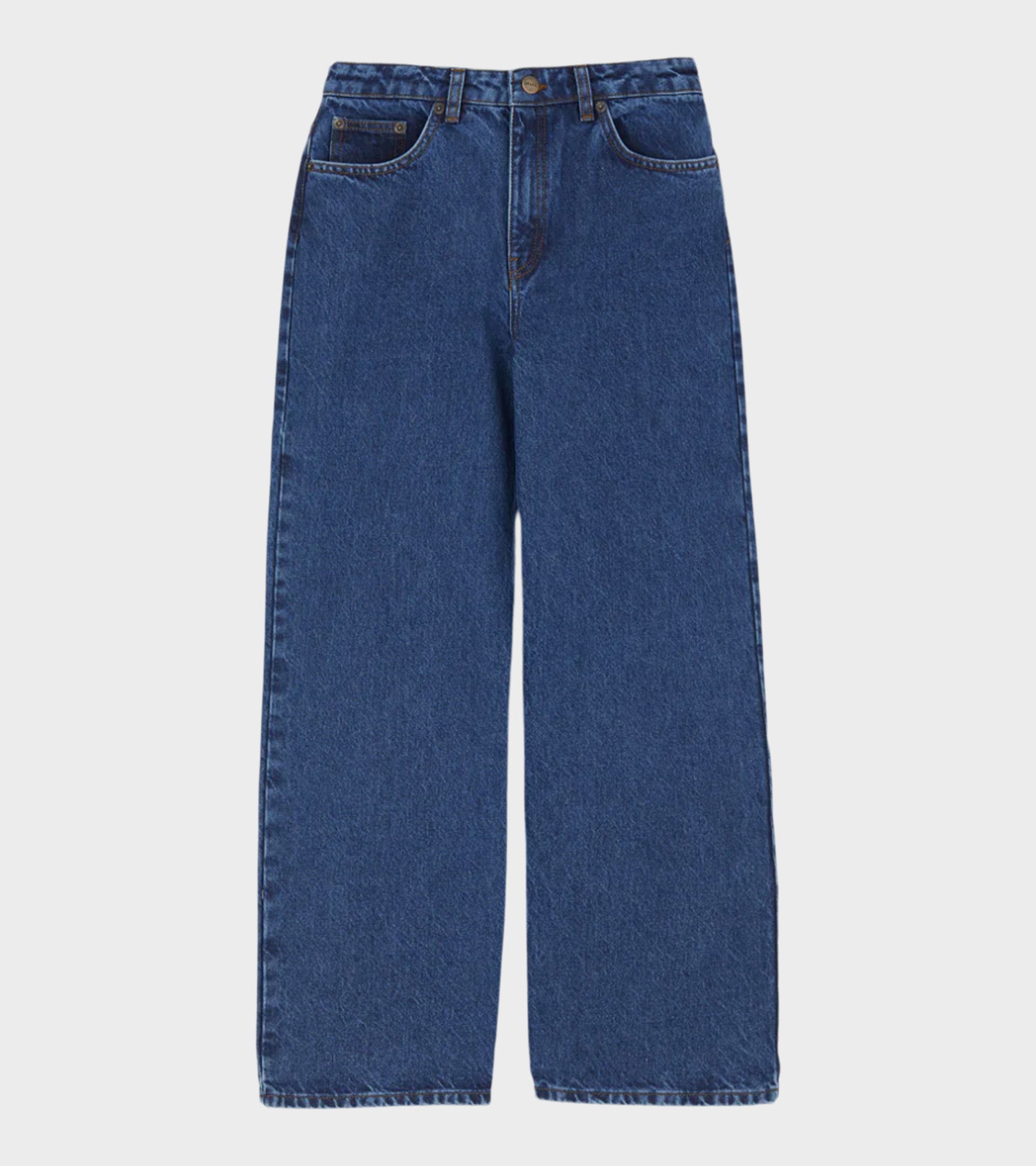 Willow Wide Jeans Mid Blue Denim