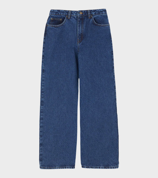 Willow Wide Jeans Mid Blue Denim