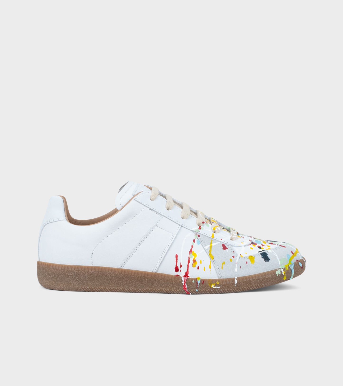 Replica Painted Sneakers White