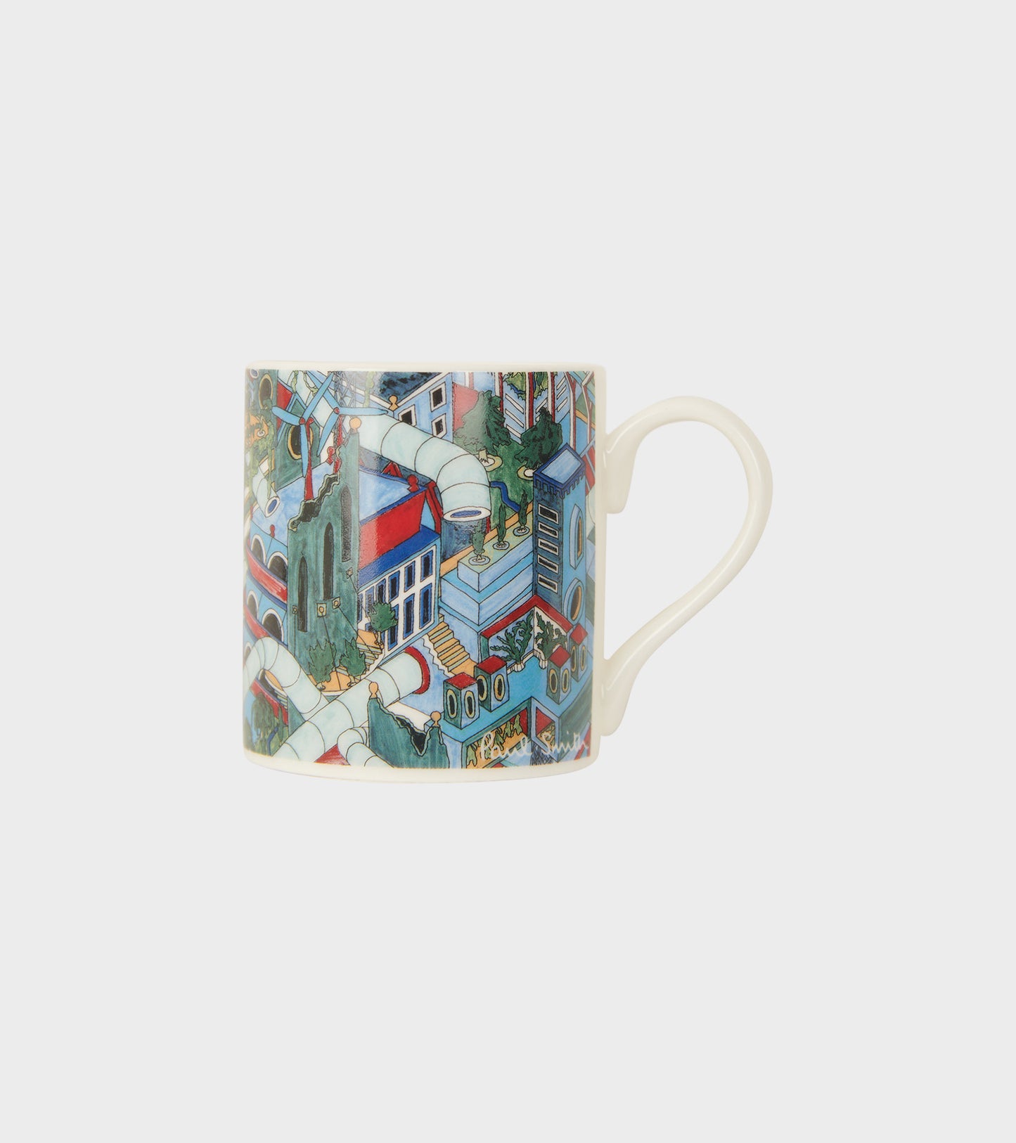 Printed Mug White/Multicolor