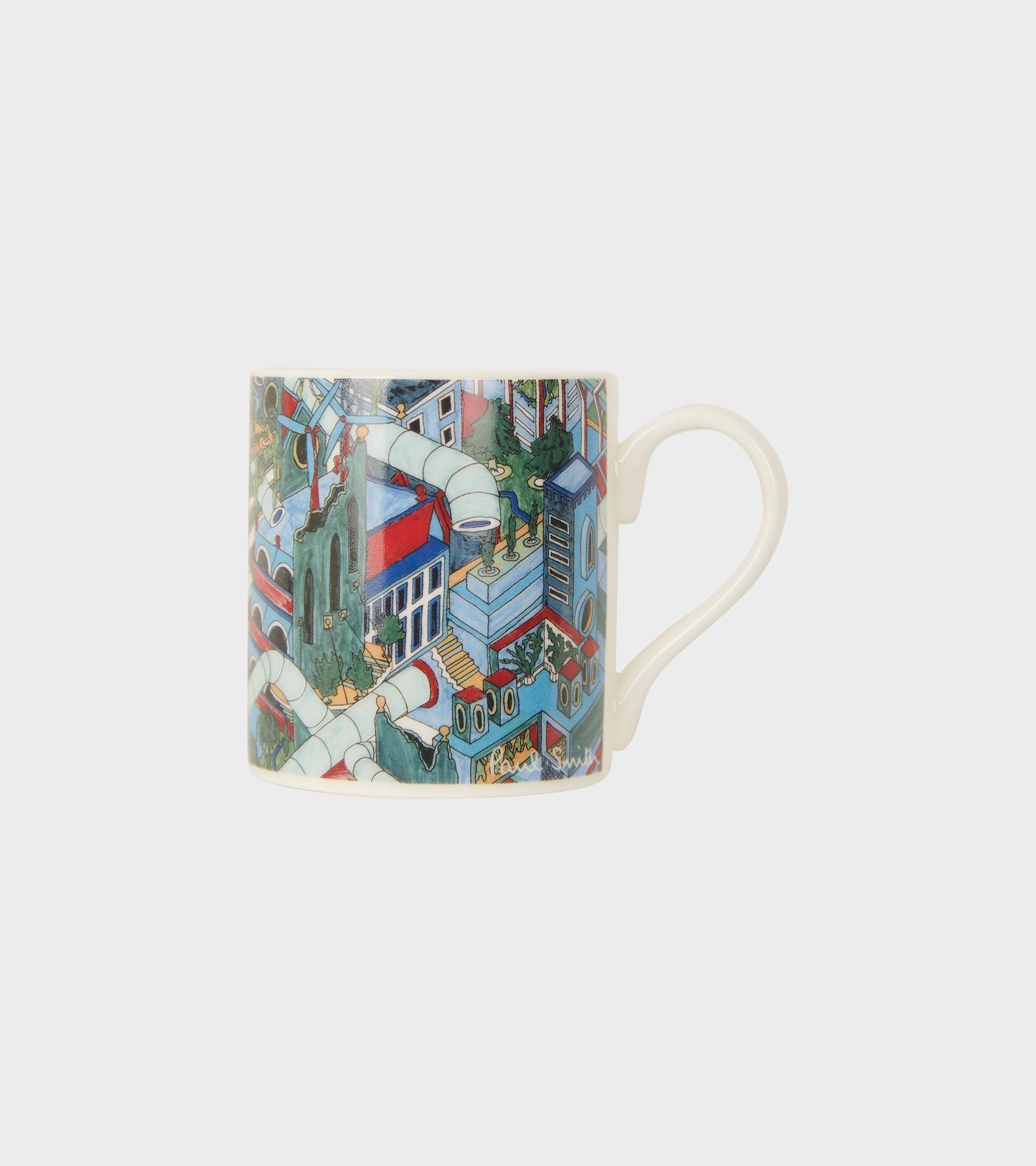 Printed Mug White/Multicolor