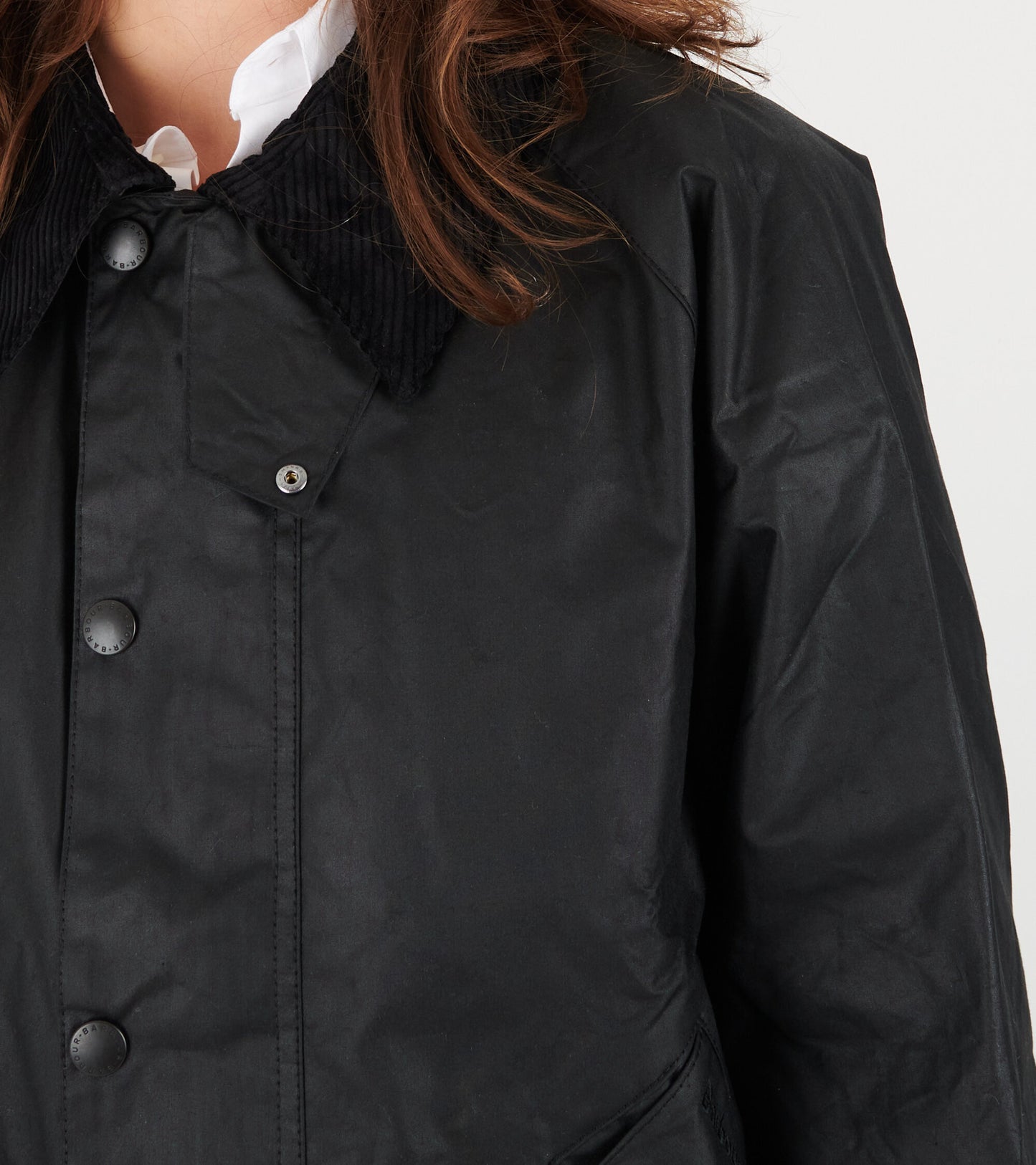Transport Wax Jacket Black