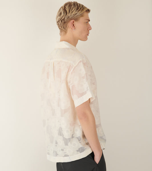 Holiday Shirt Floral Silk