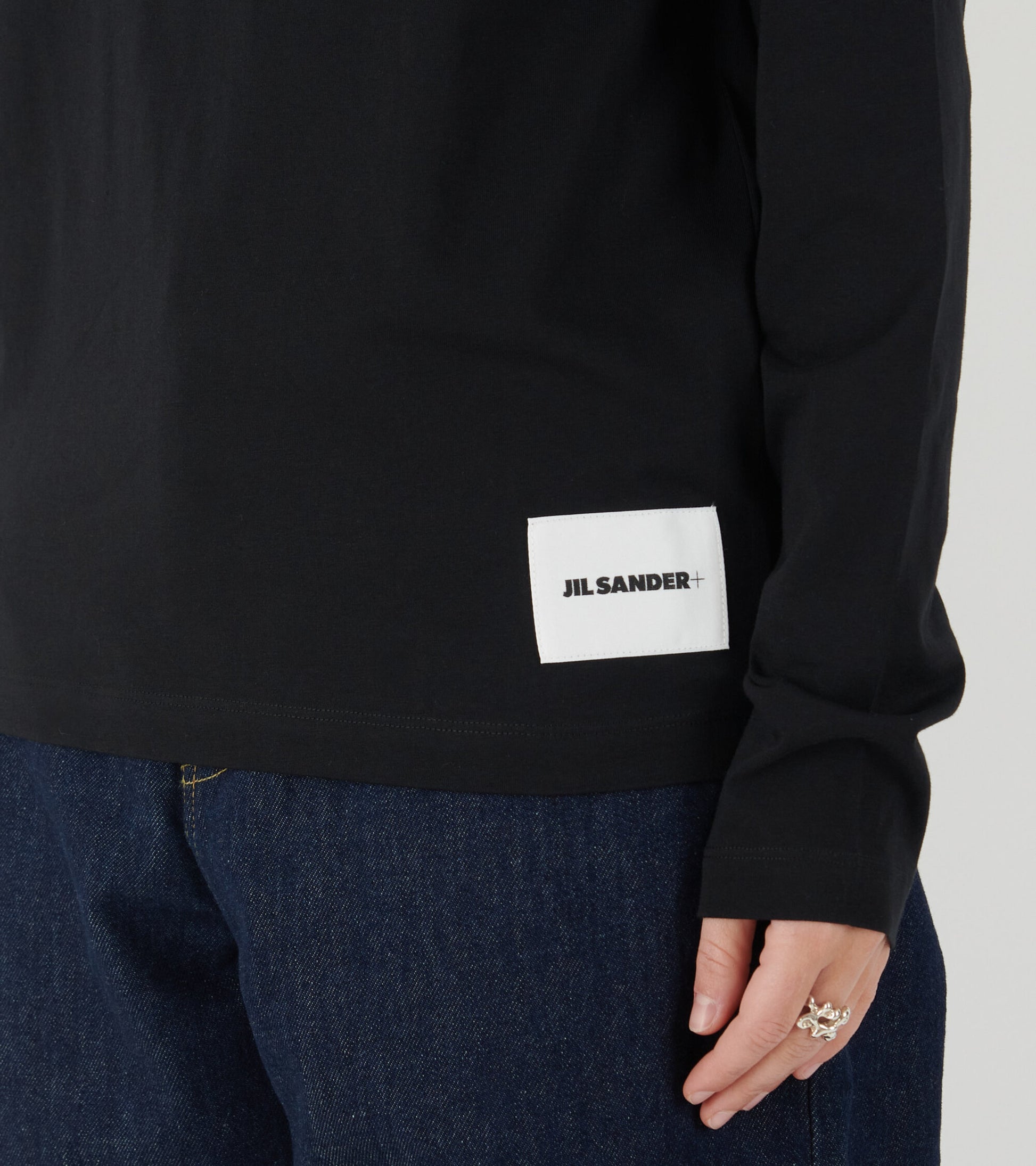 3-Pack LS T-shirt Set Black