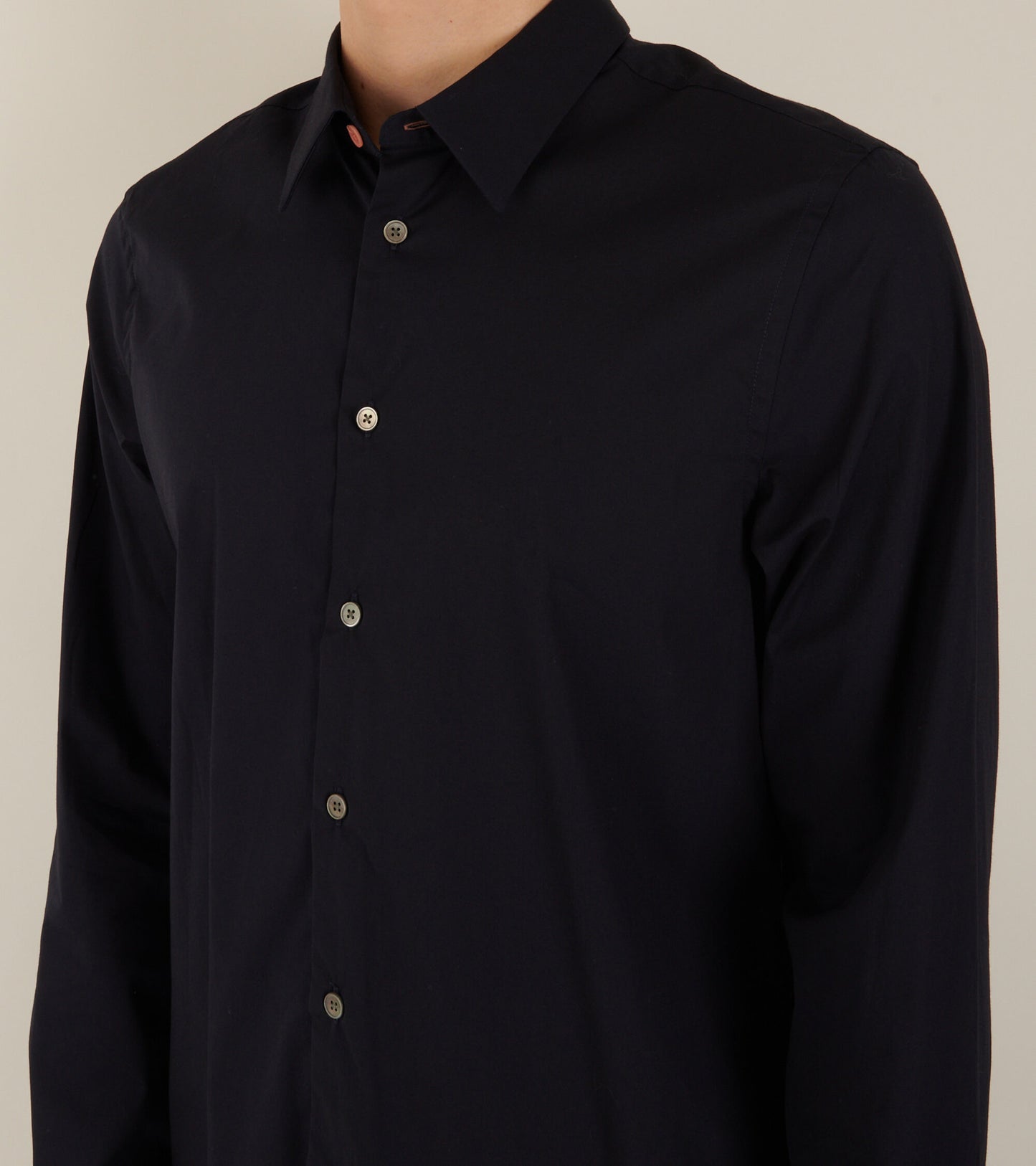 Classic Poplin Shirt Navy