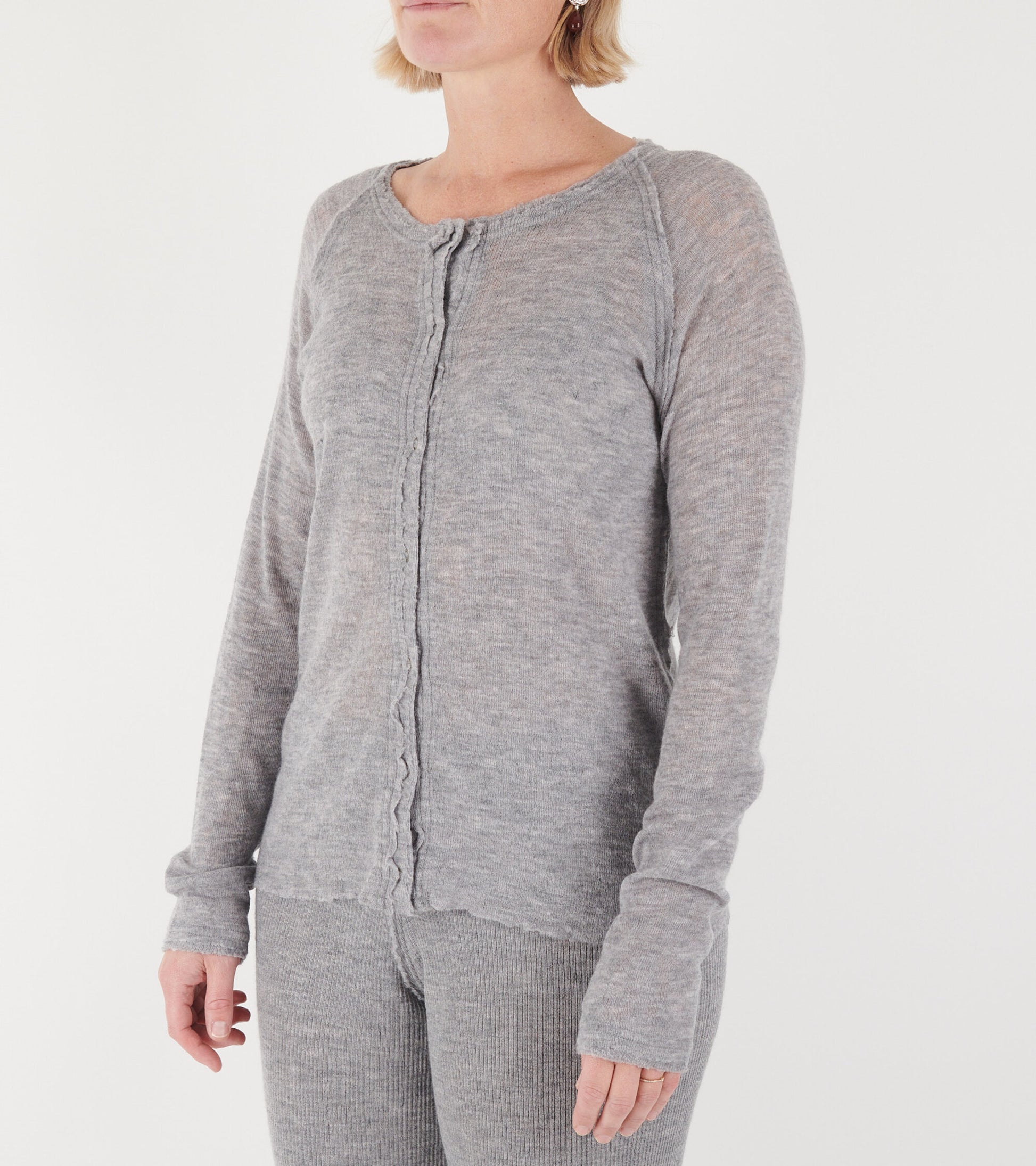 Beinta Cardigan Light Grey