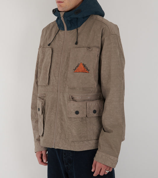 Cropped Hunting Jacket Tan