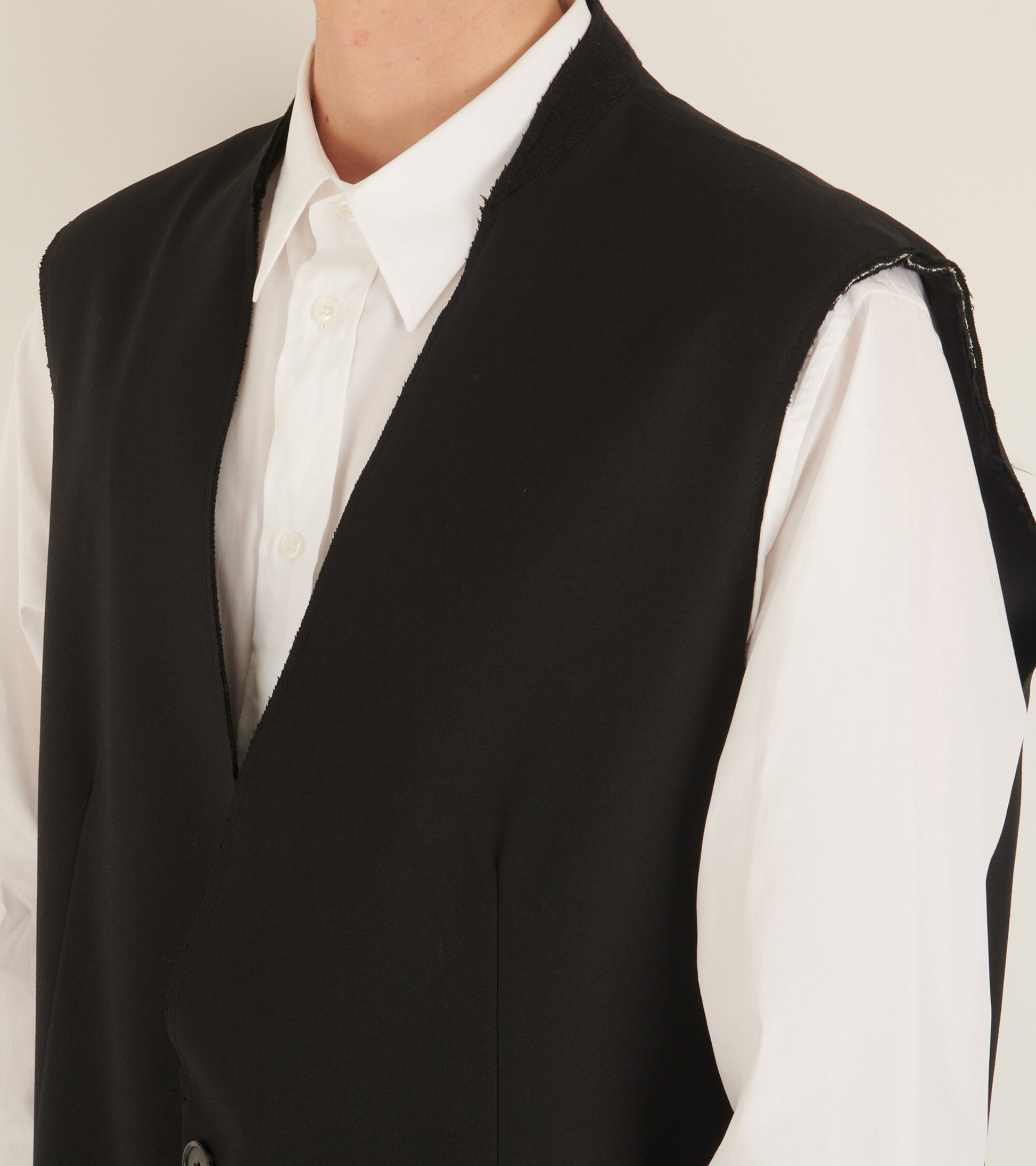 M Tailored Vest Black