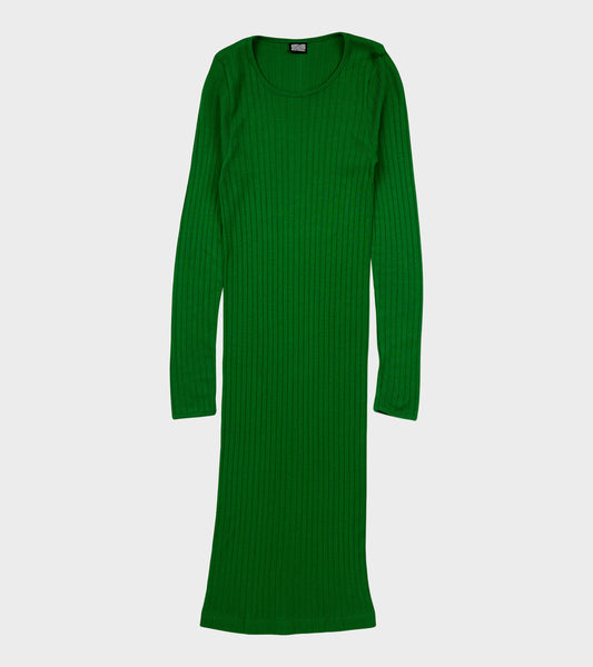 101 John Rib Dress Green