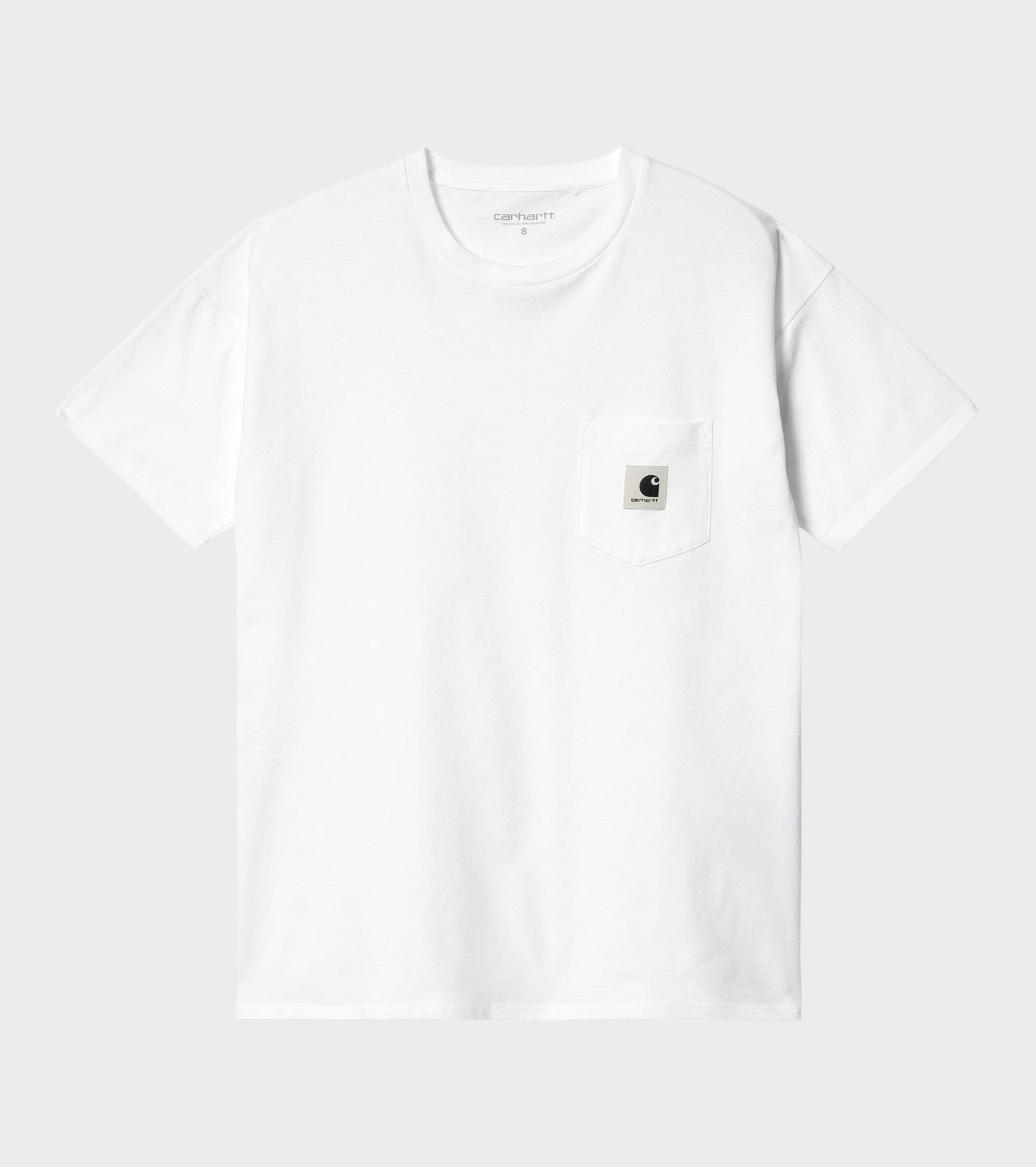 W S/S Pocket T-shirt White