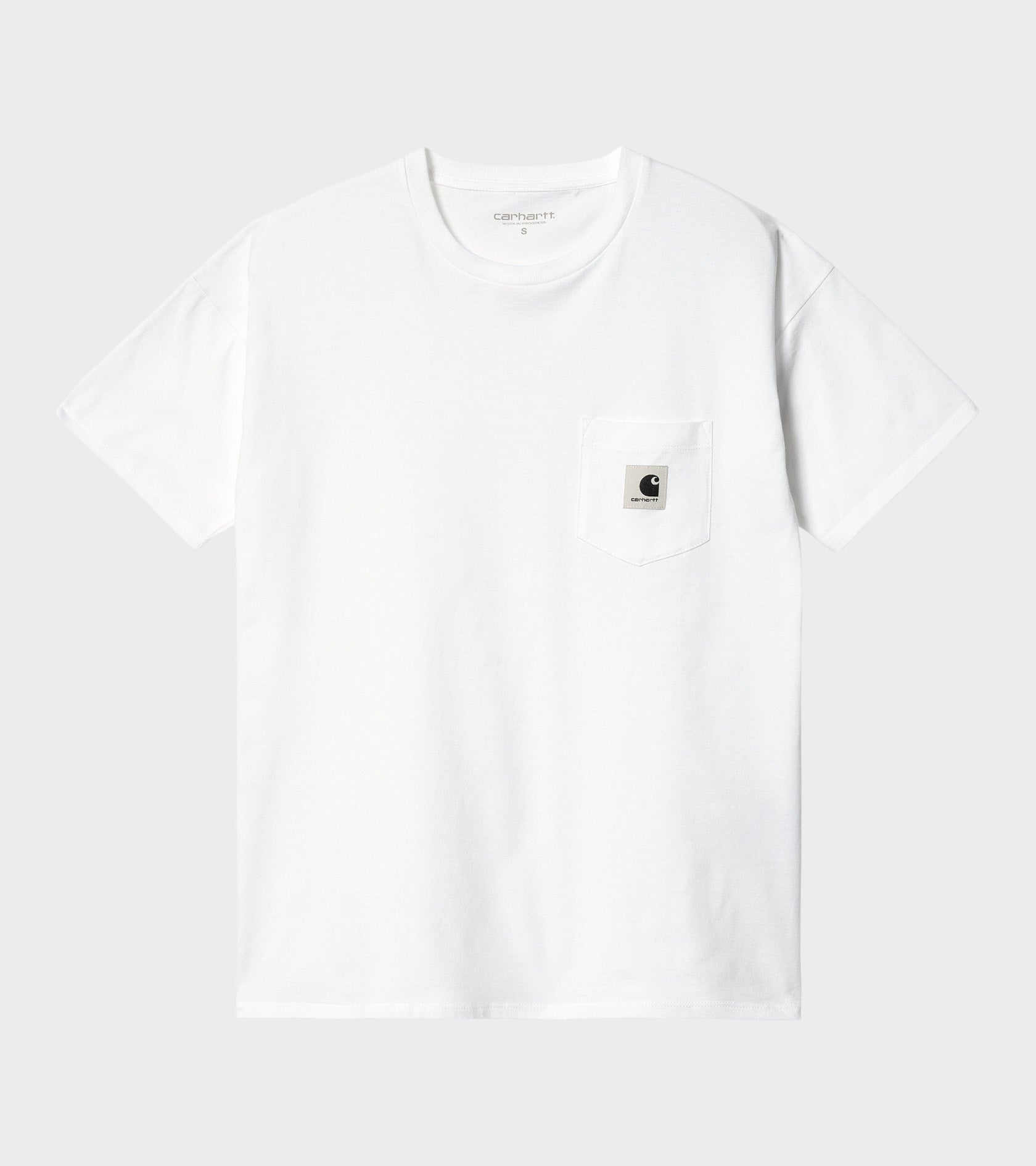 W S/S Pocket T-shirt White