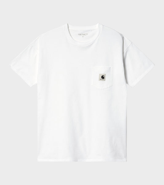W S/S Pocket T-shirt White