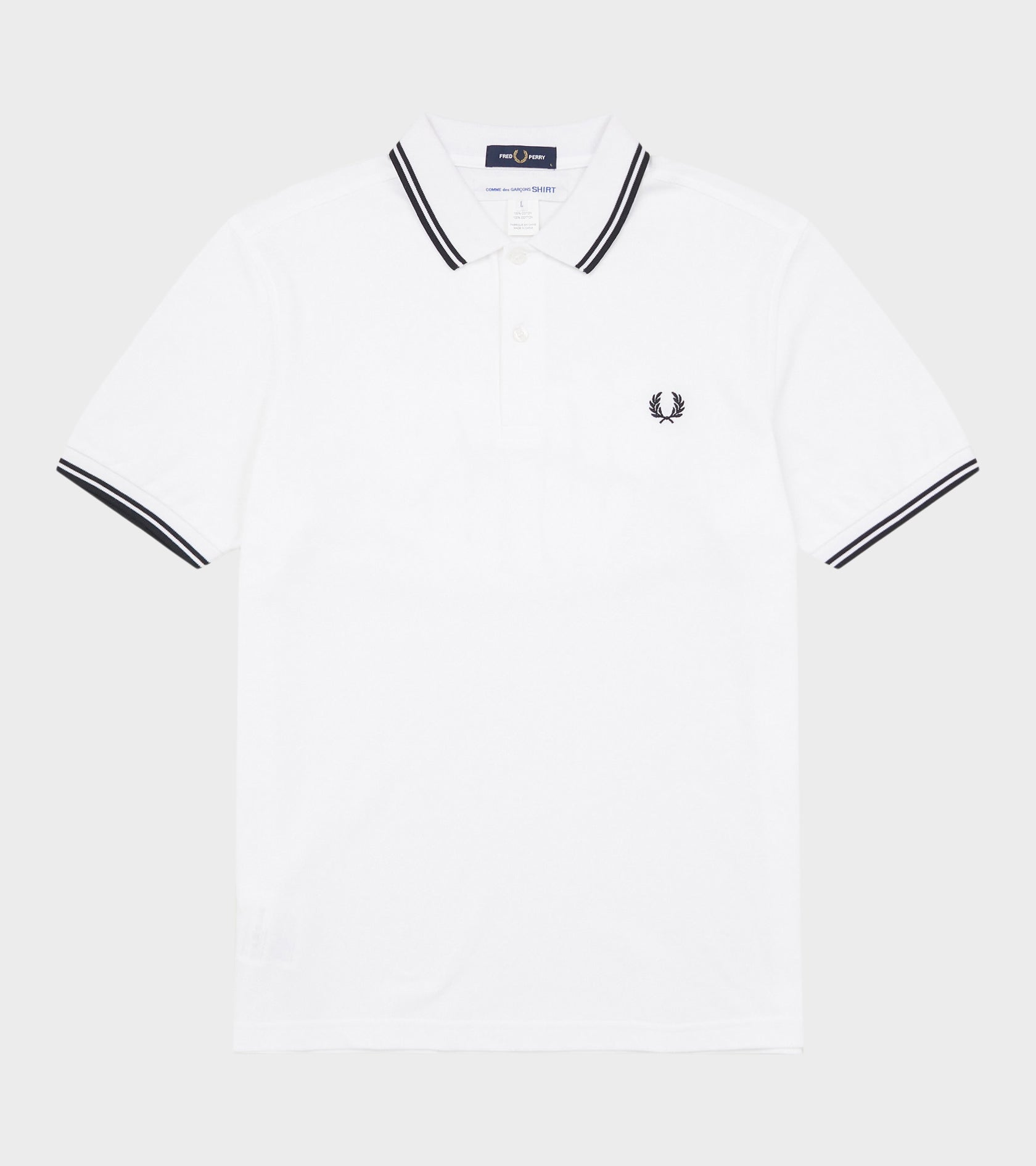 Fred Perry Polo White