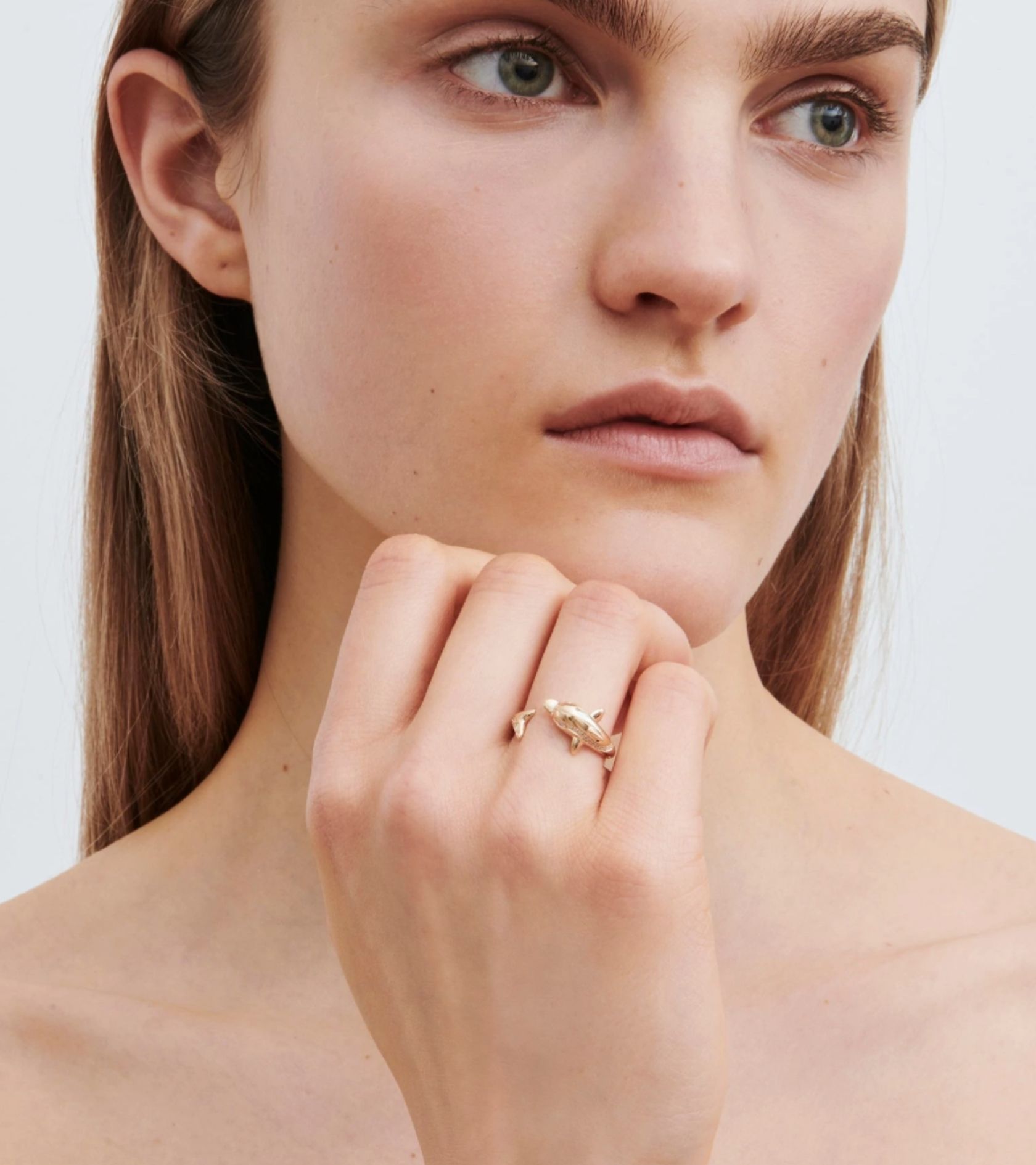 Dauphin Taylor Ring Gold