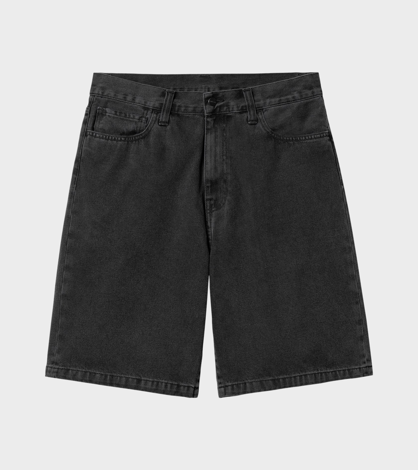 Landon Shorts Stone Washed Black