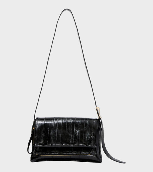 City Bag Eel Black