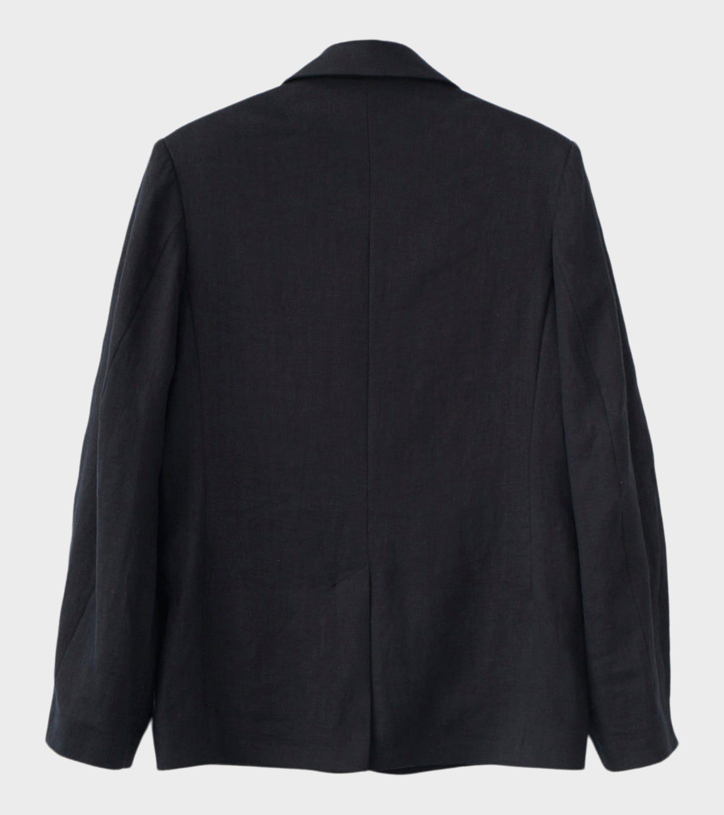 Linen Blazer Black