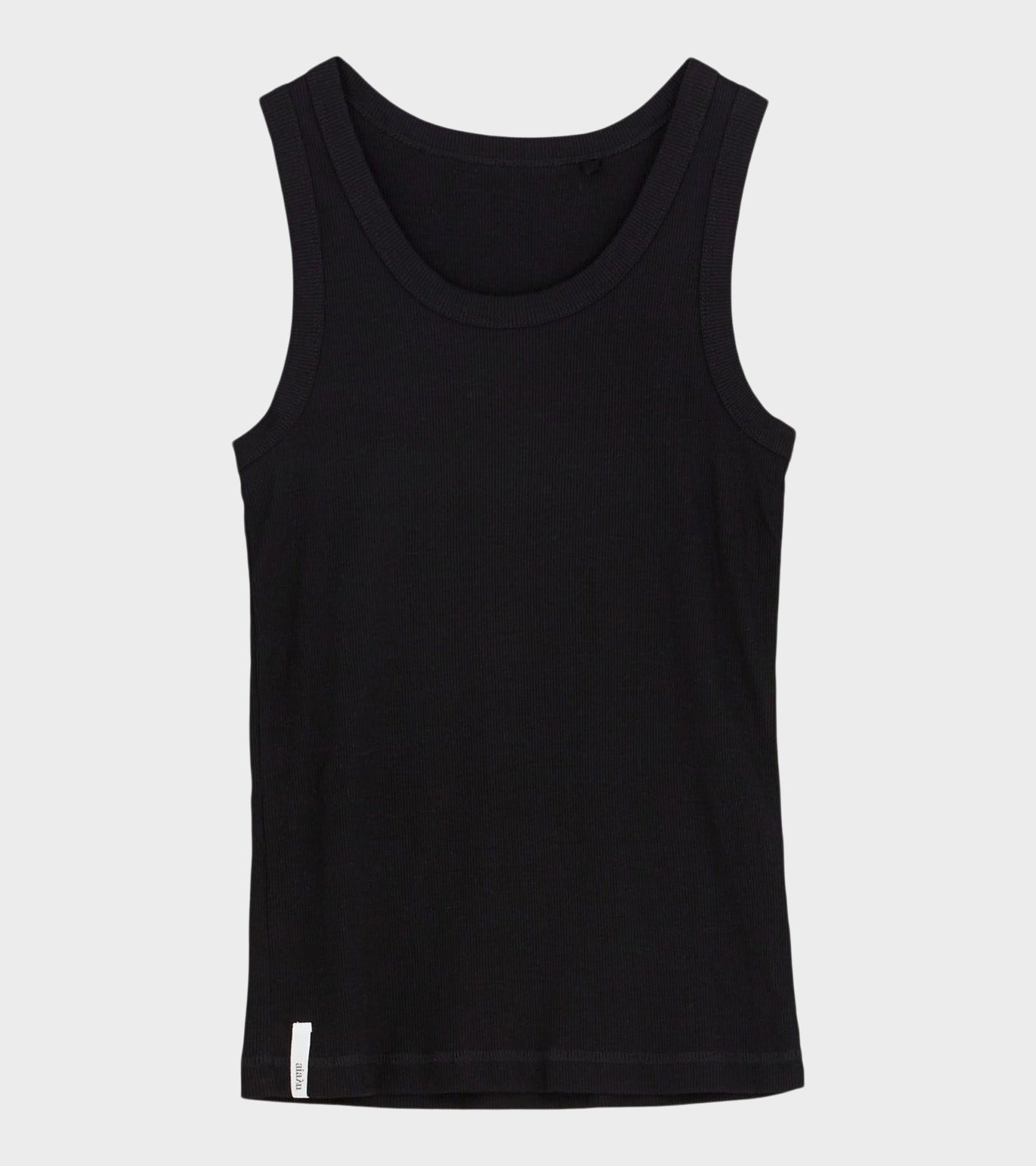 Rib Tank Black