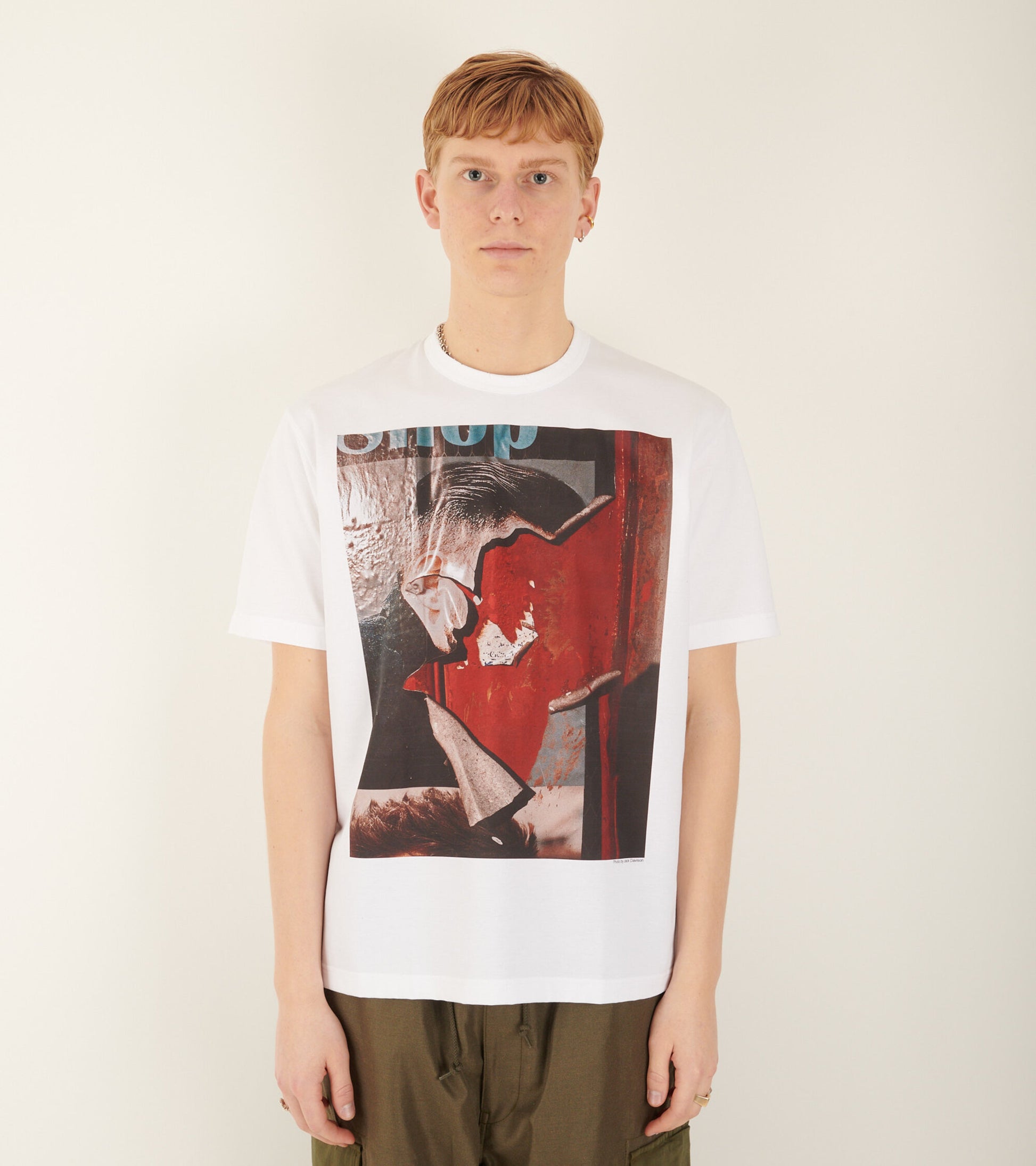 Poster Print T-shirt White