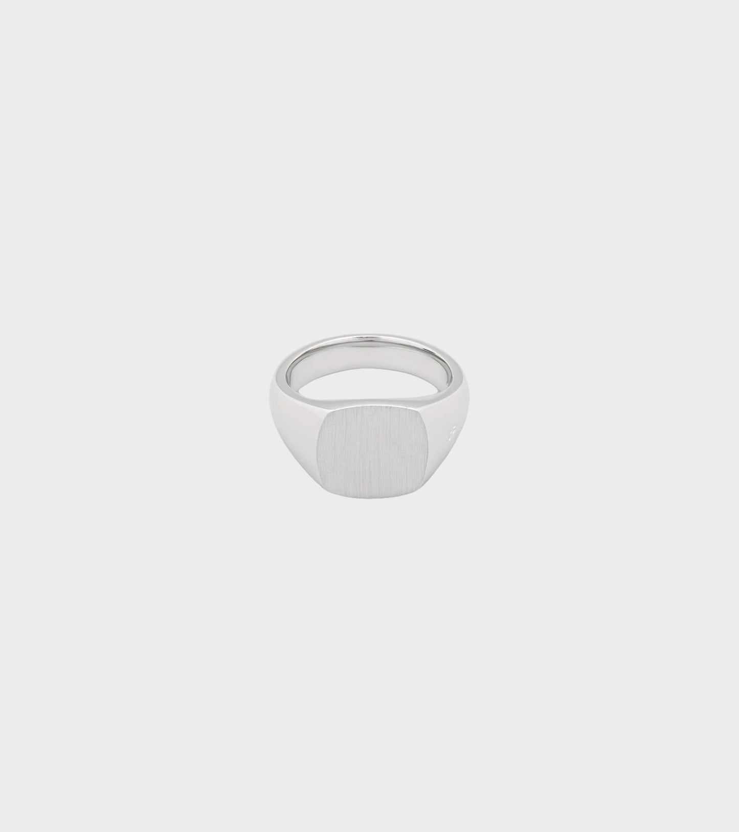 Kay Ring Satin Silver