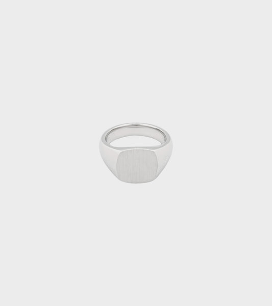 Kay Ring Satin Silver