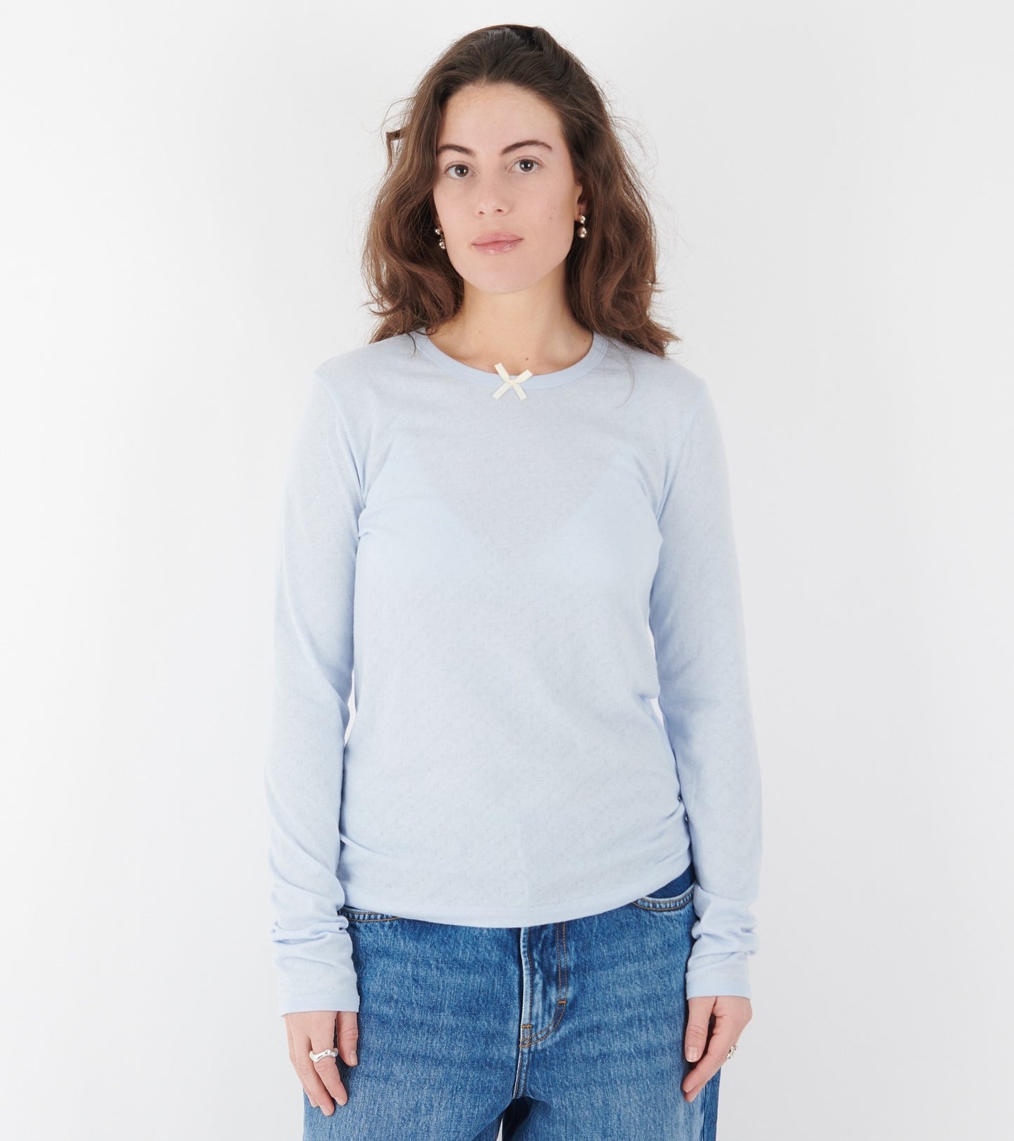Messhu Long Sleeve Light Blue