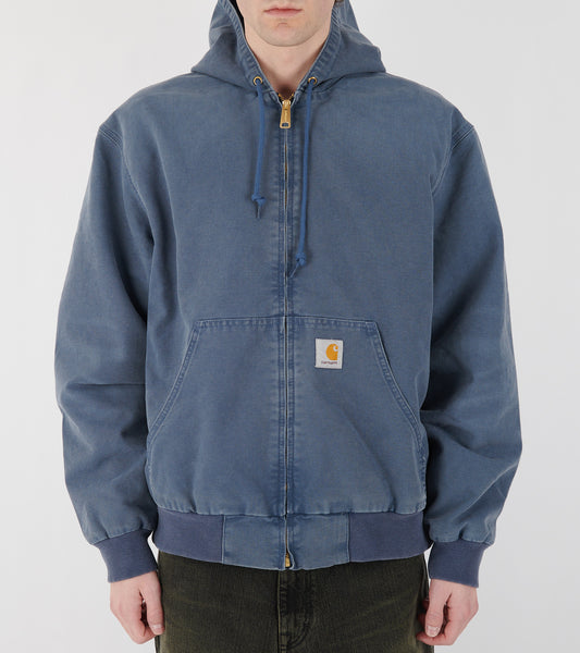 OG Active Jacket Stone Canvas Dusky Blue