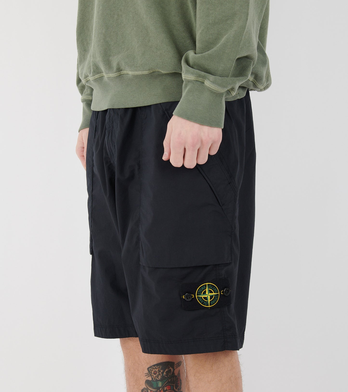 Patch Shorts Dark Navy