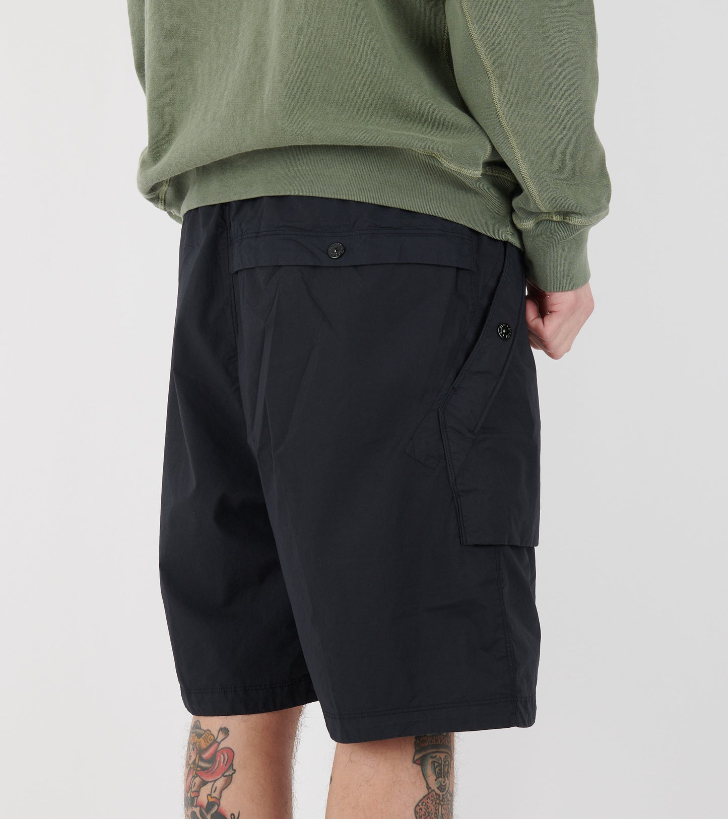 Patch Shorts Dark Navy