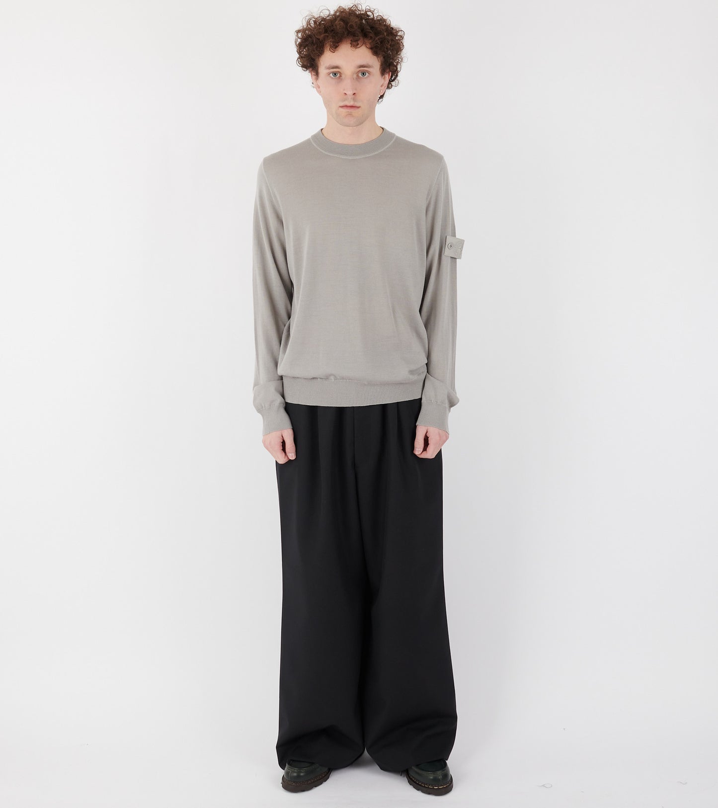 Ghost Lightweight Wool Knit Grey