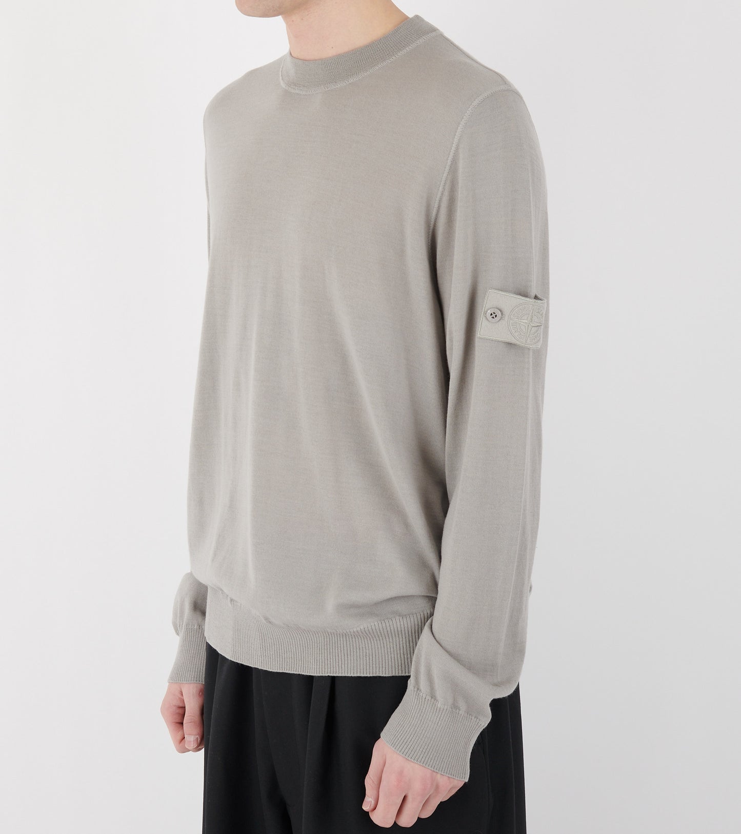 Ghost Lightweight Wool Knit Grey