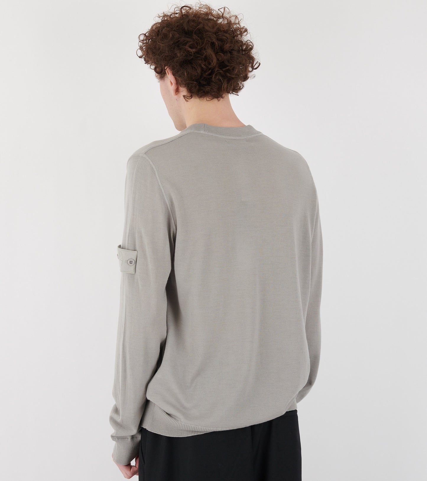 Ghost Lightweight Wool Knit Grey