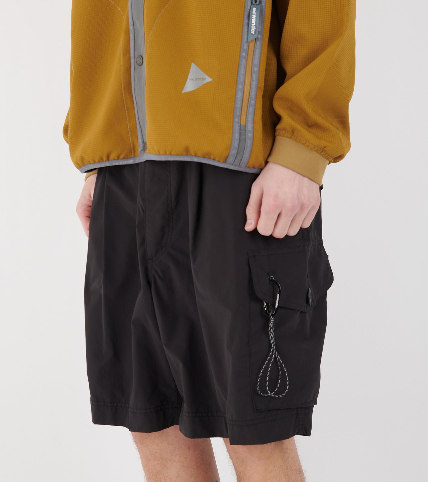 Oversized Cargo Shorts Black