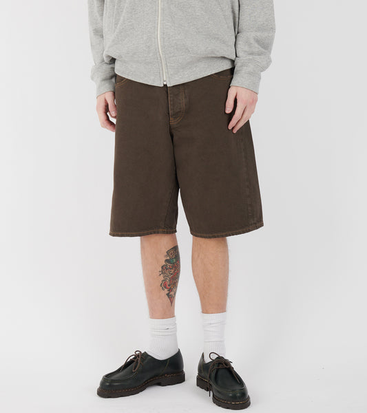 Wide Twist Short Vintage Brown
