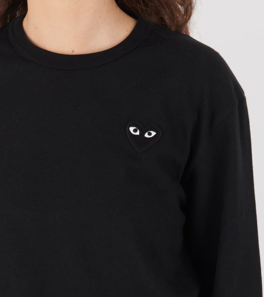 U Black Heart LS T-shirt Black