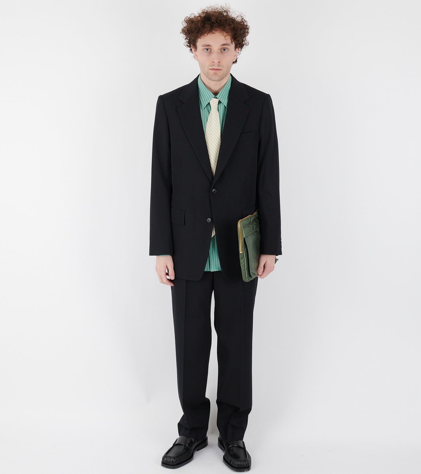 Light Wool Max Gabardine Jacket Black