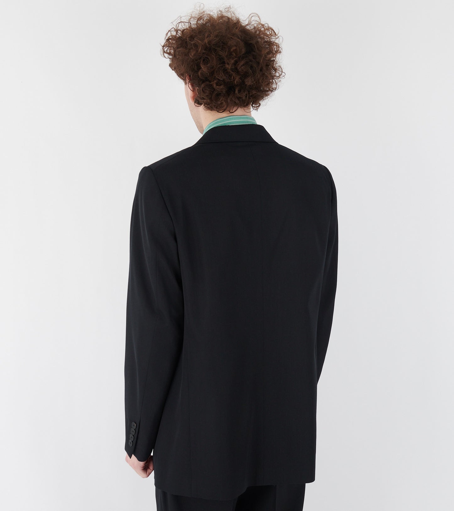 Light Wool Max Gabardine Jacket Black