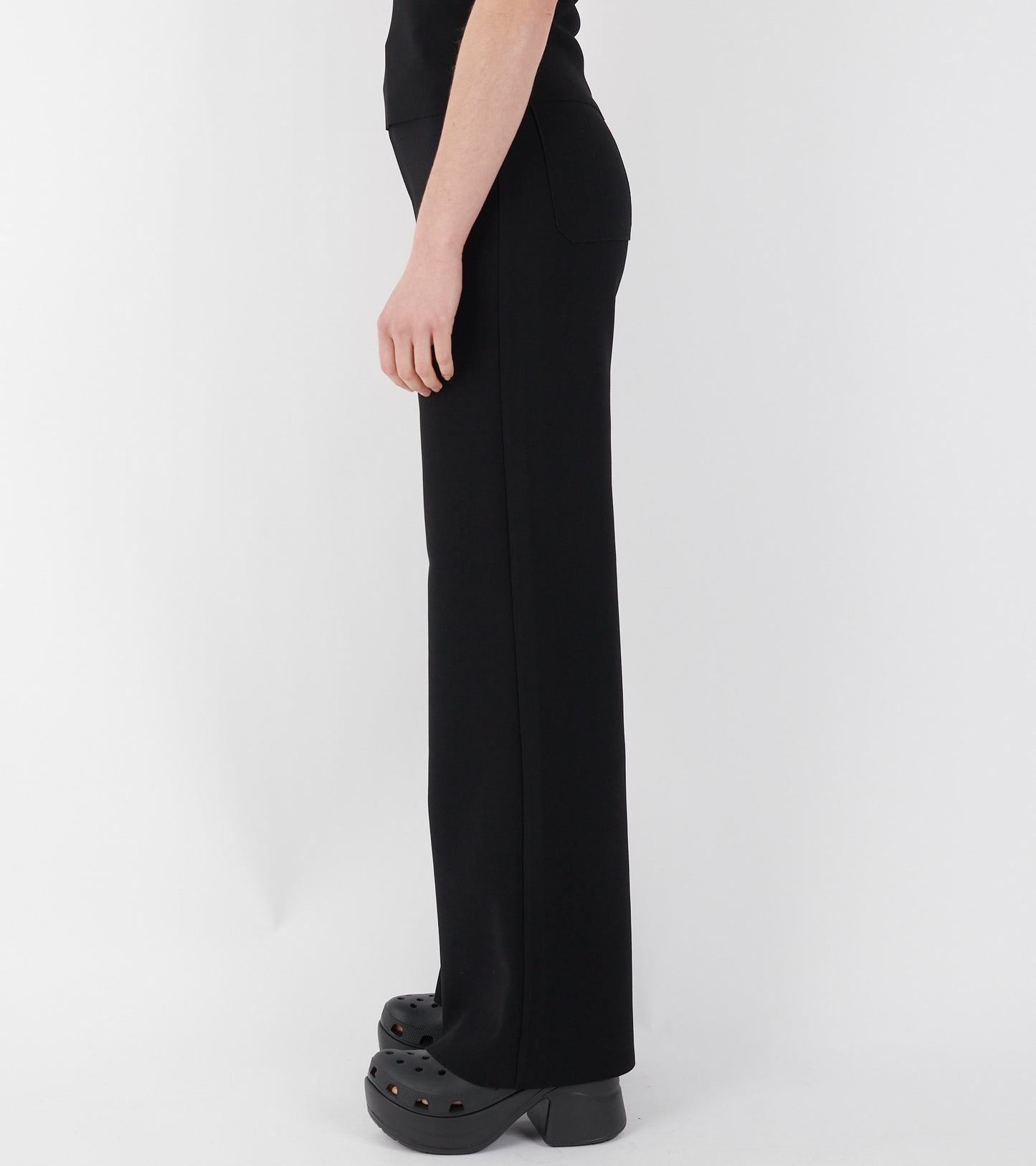 Lay2 Straight Trousers Black