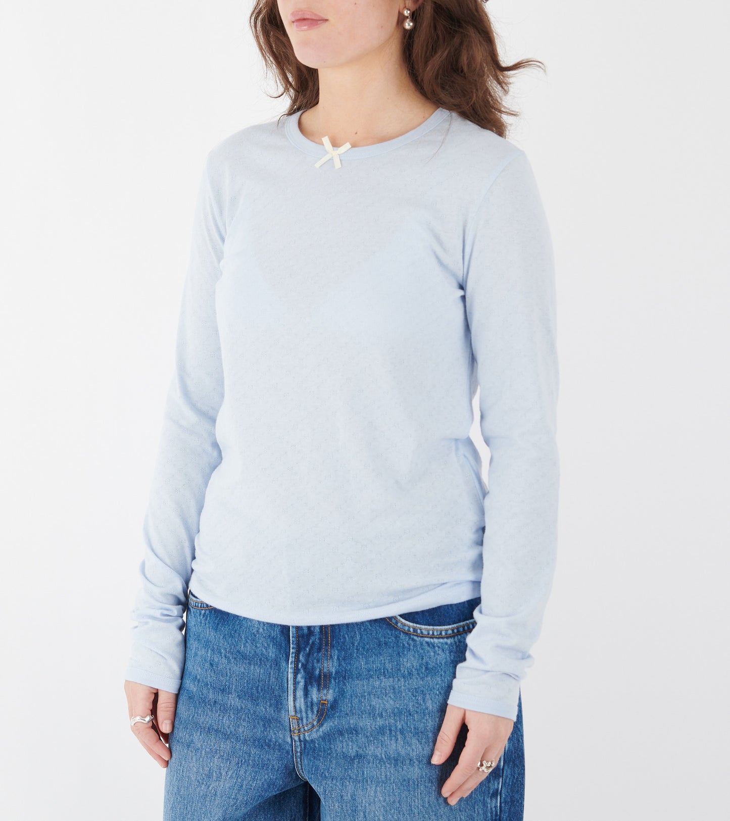 Messhu Long Sleeve Light Blue