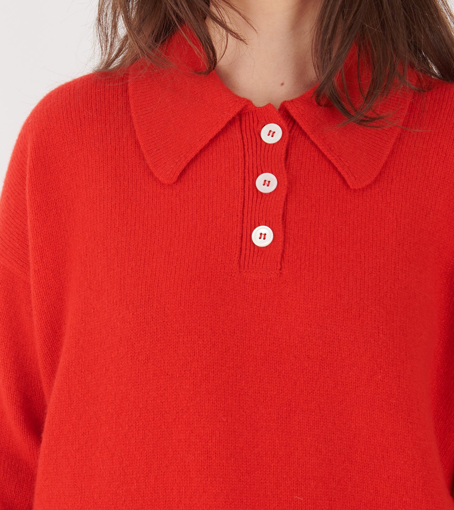Edith Polo Shirt Poppy Red