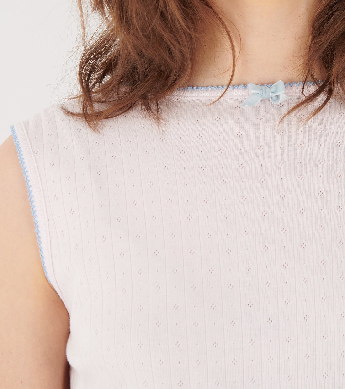 Alexa Jersey Top Pale Pink