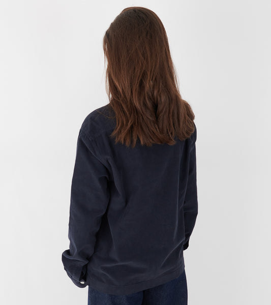 Corduroy Shirt Night Blue