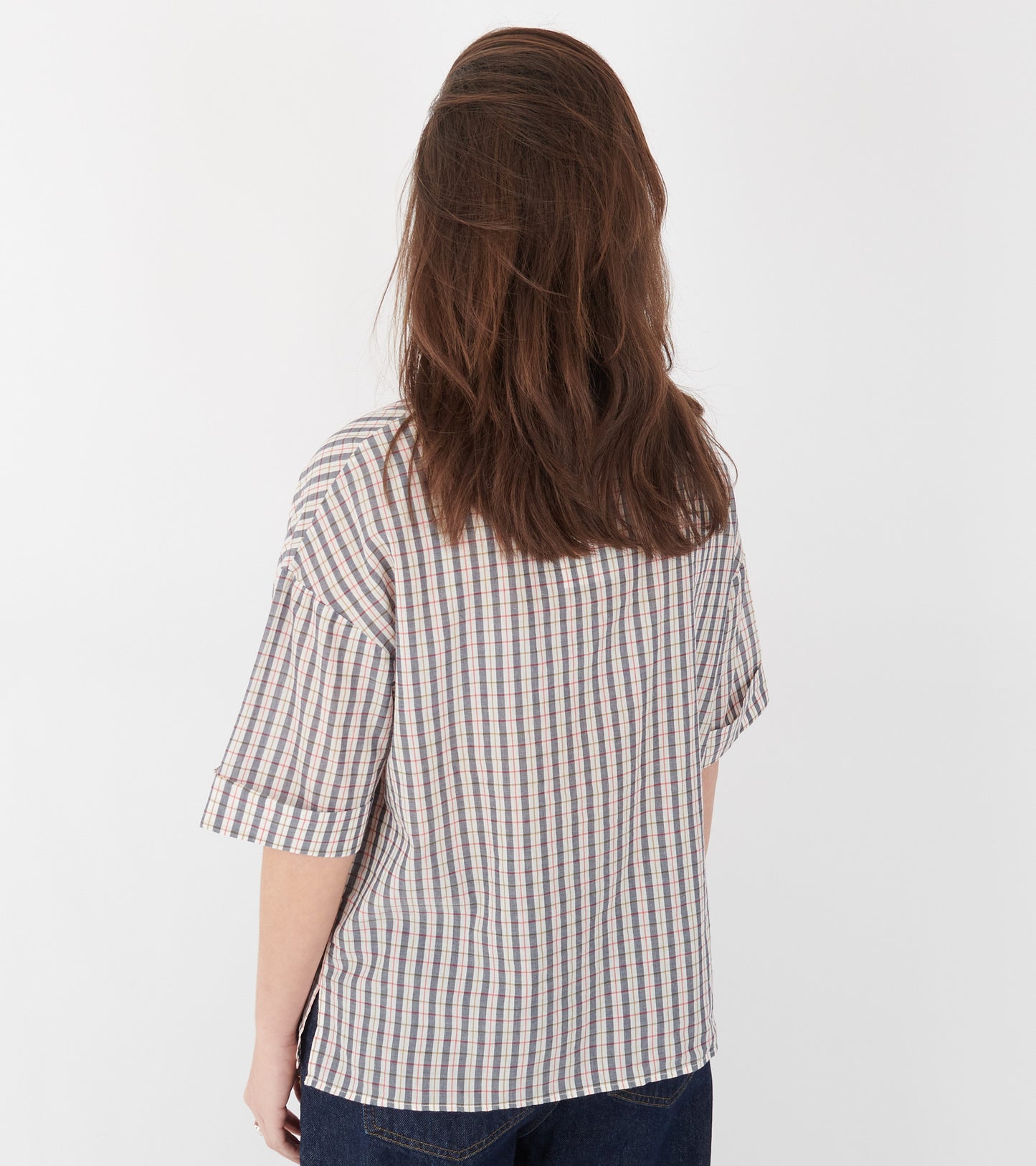 Edith Shirt No. 776 Merle Navy Blue