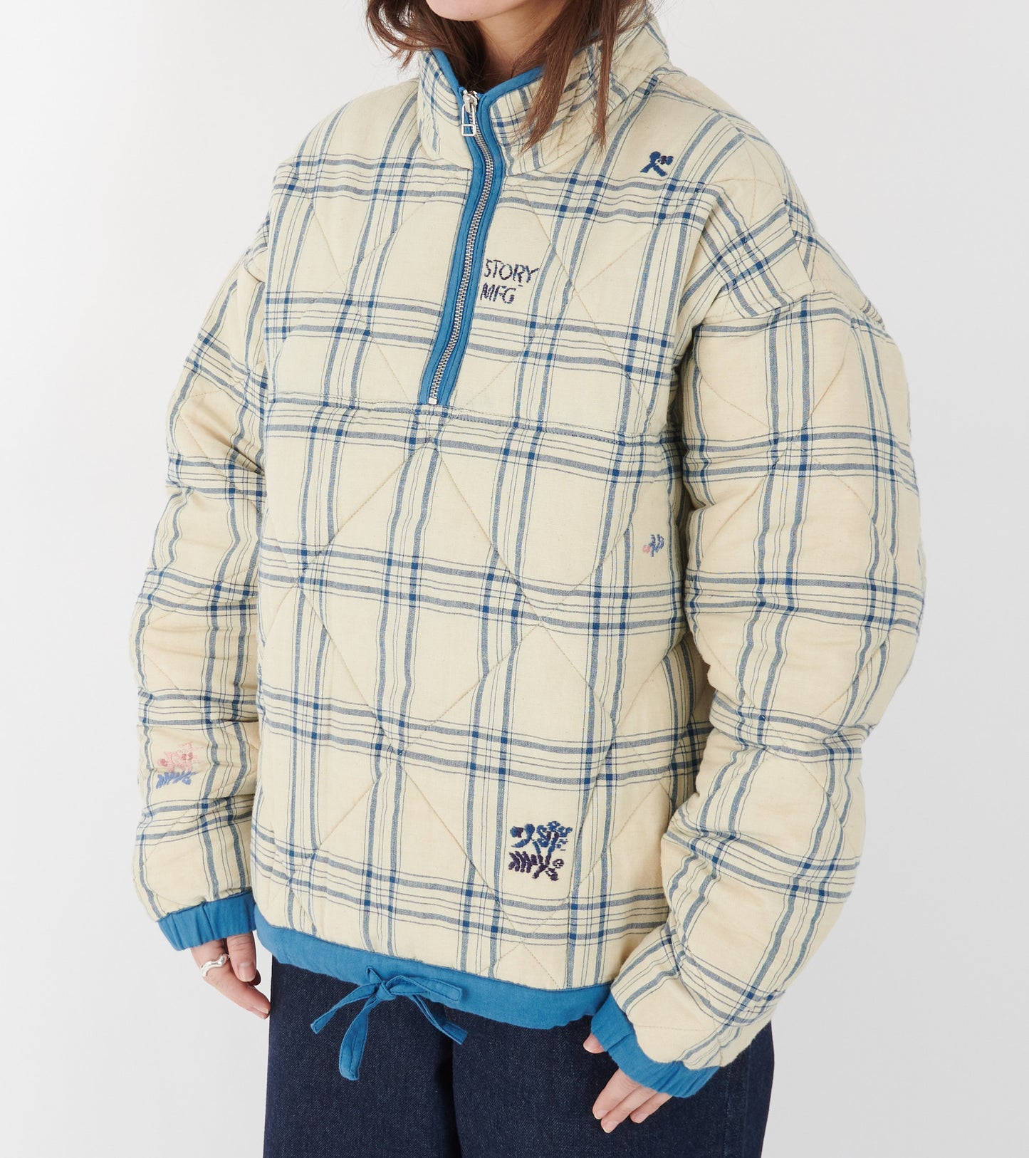 Mineral Pullover French Gingham Interrupted